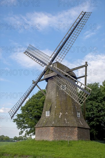 Quantwicker Mühle, Ahaus-Wüllen, Münsterland, North Rhine-Westphalia, Germany, Europe