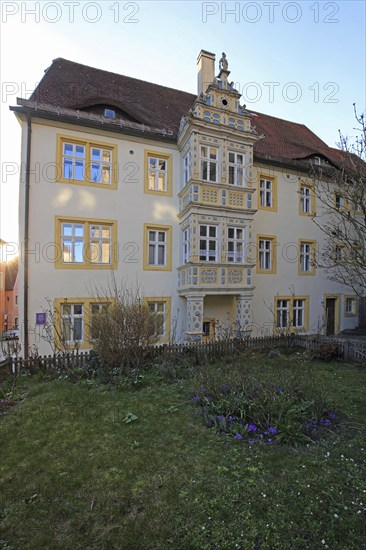 Deanery of St James, rectory, Rothenburg ob der Tauber, Tauberfranken, Franconia, Bavaria, Germany, Europe