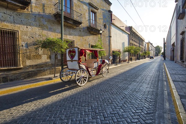Guadalajara streets in historic center