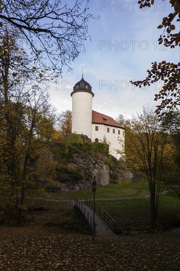 Rabenstein Castle, the smallest medieval castle in Saxony, is located in Oberrabenstein, Rabenstein district of the city of Chemnitz, and is part of the Schlossbergmuseum Chemnitz as the Rabenstein Castle Museum, Rabenstein, Saxony, Germany, Europe