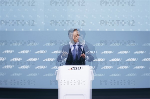 Carsten Linnemann, Deputy Chairman of the CDU, recorded at the CDU Germany 2024 party conference in Berlin, 6 May 2024