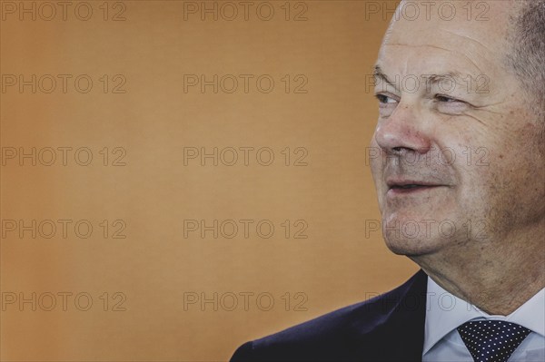 Olaf Scholz (SPD), Federal Chancellor, recorded during the weekly cabinet meeting in Berlin, 26 June 2024