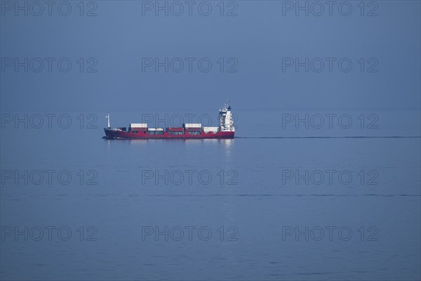 Container ship Victoria, Lithuanian flag, Baltic Sea