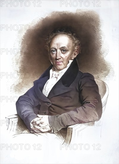 Dominik de Vivenot, from 1832 Edler von Vivenot, (born 25 December 1764 in Vienna, died 9 May 1833 ibid.) was an Austrian physician, Historical, digitally restored reproduction from a 19th century original, Record date not stated