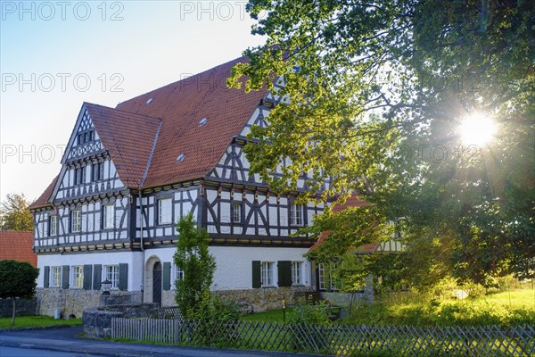 Altefeld near Eschwege, Werra-Meißner district, Burgensteig Werra Weg, Nera valley, North Hesse, Hesse, Germany, Europe