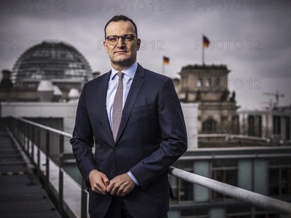 Jens Spahn (Member of the Bundestag, CDU) on 21 February 2024 at the Jakob-Kaiser-Haus at the German Bundestag