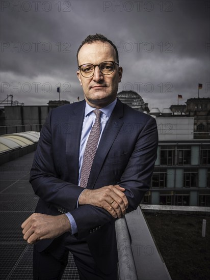 Jens Spahn (Member of the Bundestag, CDU) on 21 February 2024 at the Jakob-Kaiser-Haus at the German Bundestag