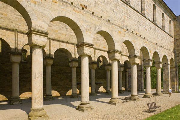 Paulinzella Monastery is a former Benedictine abbey, founded as a double monastery in Paulinzella in the Rottenbach Valley in Thuringia. The ruins of the monastery church are one of the most important Romanesque buildings in Germany