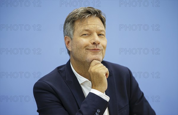 Robert Habeck (Alliance 90/The Greens), Federal Minister for Economic Affairs and Climate Protection and Vice-Chancellor, presents the 2025 budget at the BPK. Berlin, 05.07.2024. Photographed on behalf of the Federal Ministry of Finance