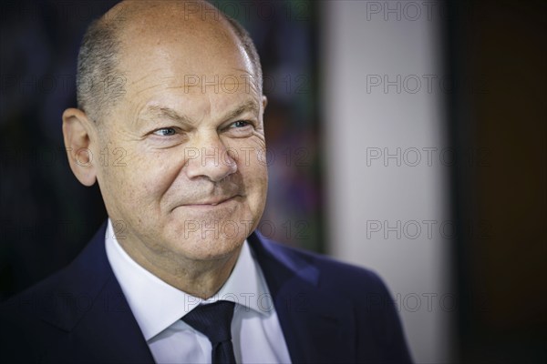 Olaf Scholz (SPD), Federal Chancellor, pictured during a cabinet meeting in the Federal Chancellery. Berlin, 19.06.2024