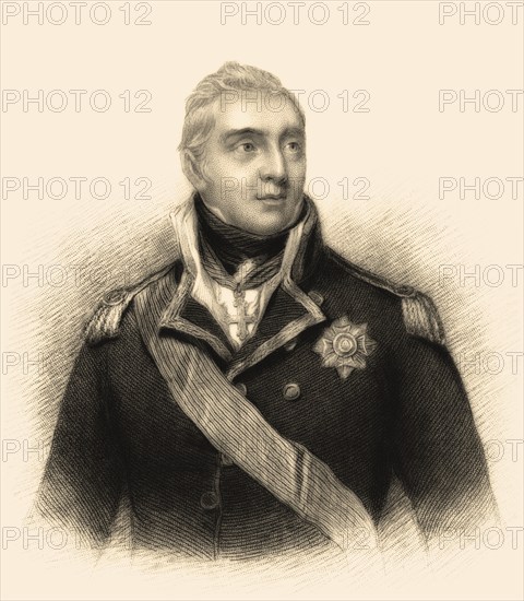 Admiral Edward Pellew, 1. Viscount Exmouth, 1757-1833, britischer Marineoffizier