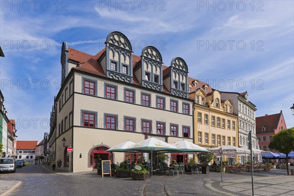 (© Sylvio Dittrich +49 1772156417) Naumburg community centres on the market square