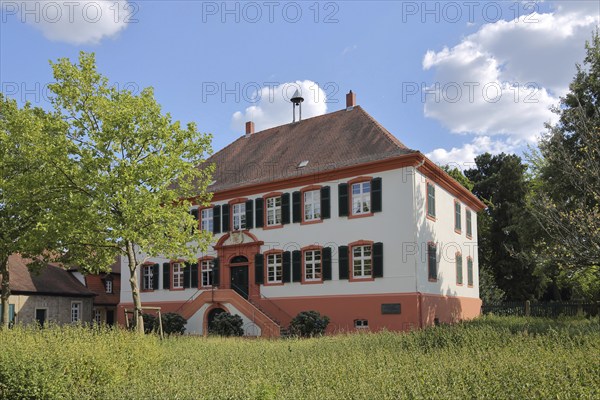 Baroque manor house in Mußbach, Neustadt an der Weinstraße, Rhineland-Palatinate, Germany, Europe