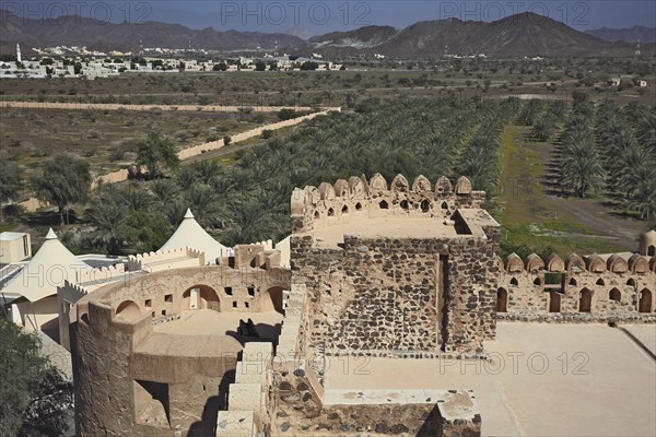 Jabrin Castle or Jabreen Castle is a medieval residential castle in the desert of Oman, also known as a fort. The castle is located about five kilometres from the town of Bahla, Oman, Asia