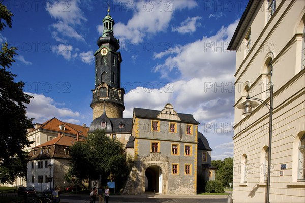 Weimar Residence Palace with Hausmannsturm, Bastille
