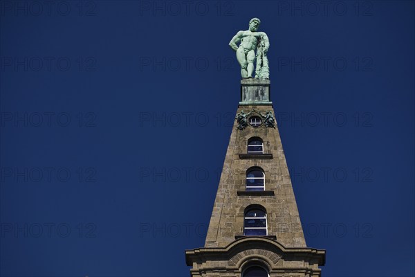 Bergpark Wilhelmshöhe with the Hercules Statue, UNESCO World Heritage Site, Kassel, Hesse, Germany, Europe