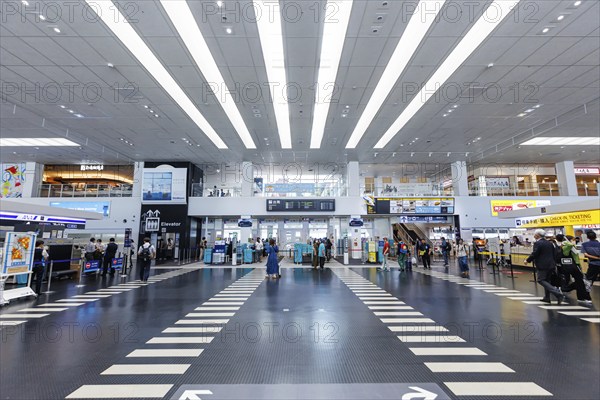 Terminal of Kobe Airport (UKB) in Kobe, Japan, Asia