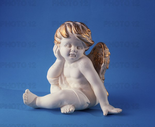 Ceramic angel, ceramic angels, freestanding, object