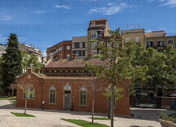 Historic hospital complex of the Hospital de la Santa Creu i Sant Pau, Barcelona, Catalonia, Spain, Europe
