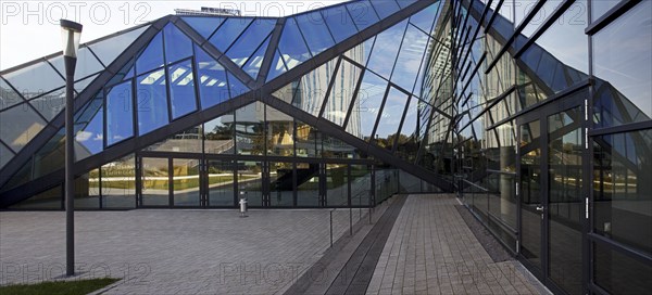 World Conference Center Bonn, abbreviated WCCB, is a congress centre in the federal district of Bonn, Rhineland, Germany, Europe