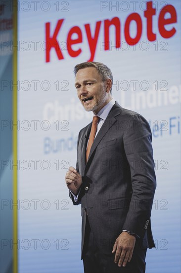Christian Lindner (FDP), Federal Minister of Finance, photographed at the BVMW Mittelstandstag in Berlin, 13 March 2024 / Photographed on behalf of the Federal Ministry of Finance