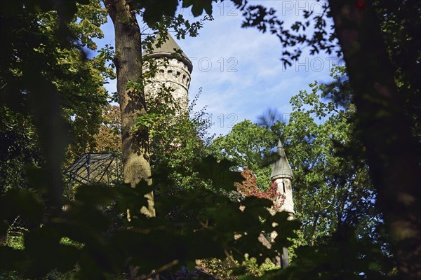 Europe, Germany, Hamburg, Poppenbüttel, Burg Henneberg, Alsterschlösschen, built in 1887, Alsterlauf, Hamburg, Hamburg, Federal Republic of Germany, Europe
