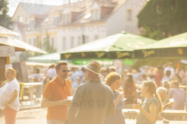 31st Elbhangfest, Loschwitz village square, 31st Elbhangfest, Dresden, Saxony, Germany, Europe