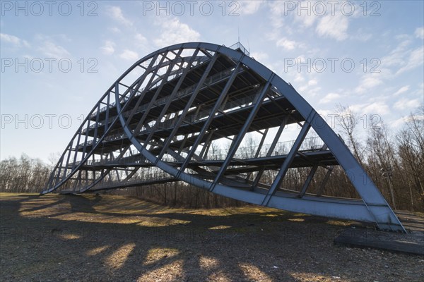 Bitterfeld Arch, bridge, bridge structure, Bitterfeld, Saxony-Anhalt, Germany, Europe