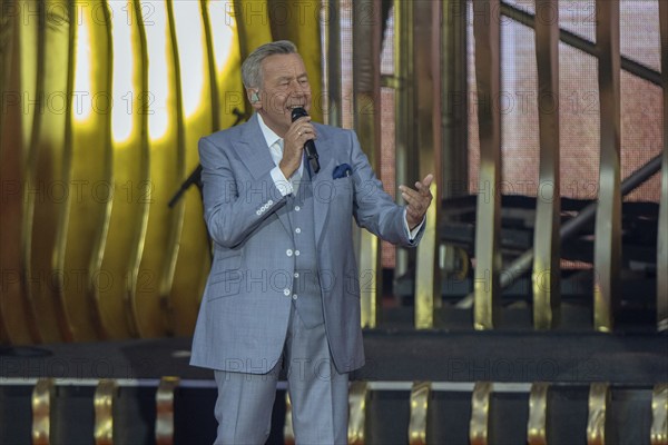 Roland Kaiser live on The big tour for the 50th stage anniversary at the Berlin Waldbühne on 16/08/2024