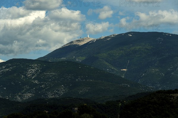 North side of Mont Ventoux (1910m) Les Baronnies. Vaucluse. Provence-Alpes-Côte d'Azur. France