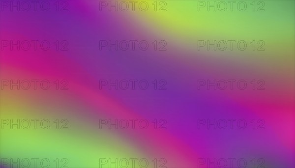 Abstract gradient blur with shades of magenta, green and yellow, creating a smooth and calming atmosphere, AI generated
