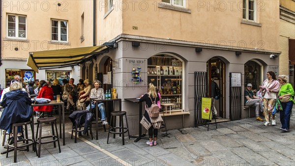 Cavana district with its numerous bars and restaurants, Trieste, harbour city on the Adriatic, Friuli, Italy, Trieste, Friuli, Italy, Europe