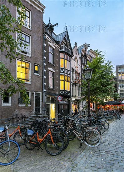 Bicycles, De Wallen district, Amsterdam, Netherlands