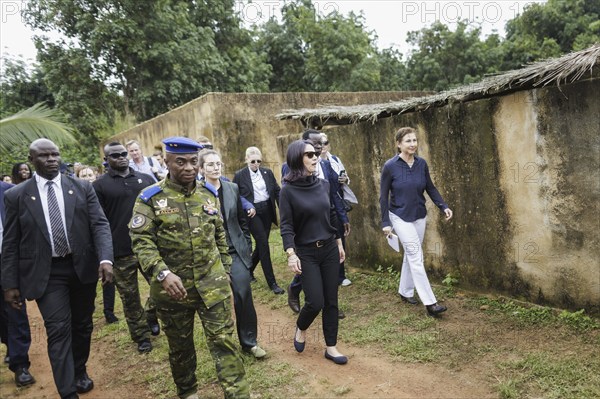 Annalena Bärbock (Alliance 90/The Greens), Federal Foreign Minister, during a visit to the International Academy for Combating Terrorism (Academie internationale de lutte contre le terrorisme, AILCT) in Abidjan, 16 July 2024