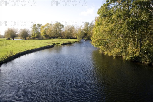 River Stour, Flatford Mill, Suffolk, England, United Kingdom, Europe