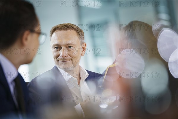 Christian Lindner (FDP), Federal Minister of Finance, pictured at the start of a cabinet meeting in the Federal Chancellery. Berlin, 17.07.2024