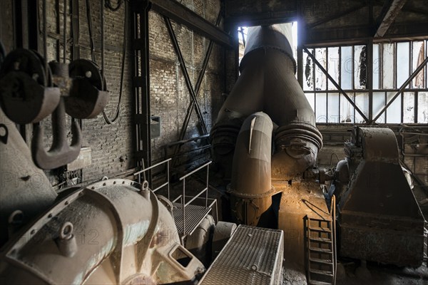 Former steelworks, Völklingen Ironworks, UNESCO World Heritage Site, Völklingen, Saarland, Germany, Europe