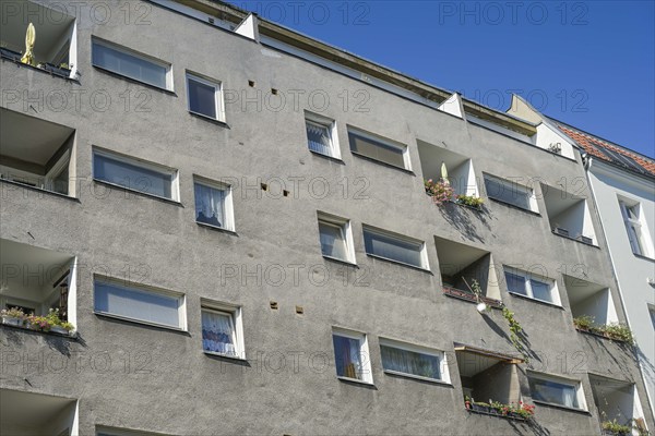 Social housing, residential building, Prinzregentenstraße, Wilmersdorf, Charlottenburg-Wilmersdorf, Berlin, Germany, Europe