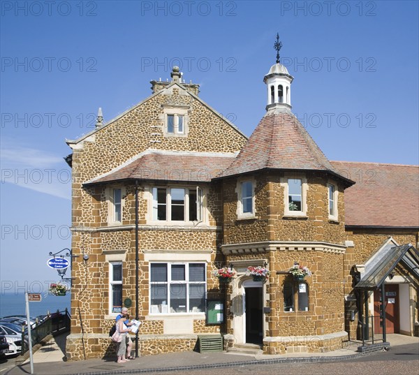 Town council office and tourist information at Hunstanton, north Norfolk coast, England, United Kingdom, Europe