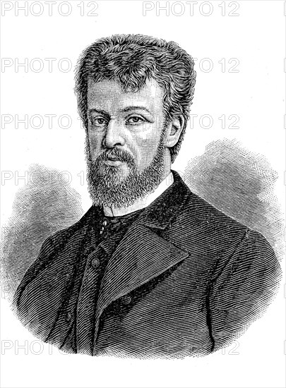 Friedrich August Christian Siegmund Kaulbach, since 1884 Ritter von Kaulbach, also Fritz August von Kaulbach, (born 2 June 1850, died 26 January 1920) was a German painter, Historical, digital reproduction of an original from the 19th century
