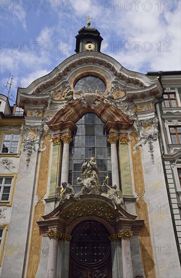 Europe, Germany, Bavaria, Munich, Old Town, Sendlinger Straße, Asamkirche, St. Johann Nepomuk, built by the Asam Church brothers from 1733 to 1746 in rococo style, Europe