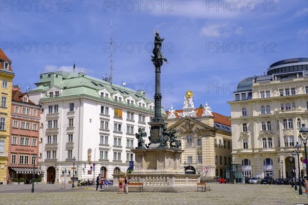 Am Hof, shopping street, 1st district, Vienna, Austria, Europe