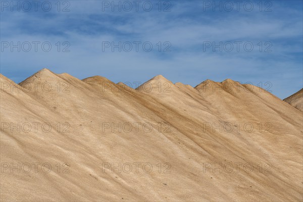 The salt pans of d'es Trenc, near Campos, Majorca, Spain, Europe