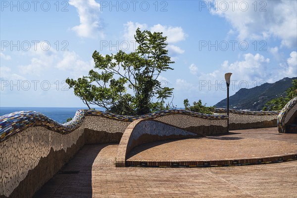 Villa Comunale Vietri sul Mare, Vietri sul Mare, Amalfi Coast, Salerno, Campania, Italy, Europe