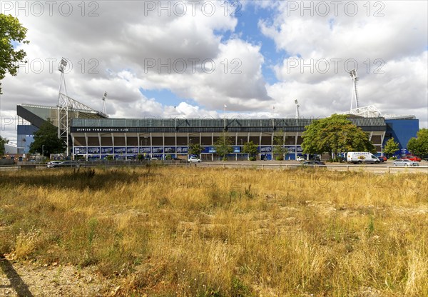 Stadium for Ipswich Town football club, Portman Road, Ipswich, Suffolk, England, UK