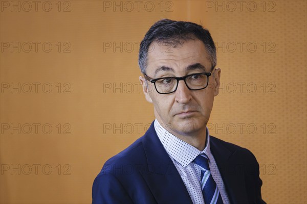 Cem Özdemir (Alliance 90/The Greens), Federal Minister for Agriculture and Food, pictured at the start of a cabinet meeting in the Federal Chancellery. Berlin, 17.07.2024