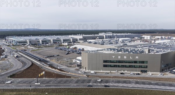 Tesla Giga Factory in Grünheide, 26/02/2024