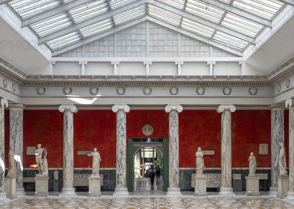 Collection of ancient sculptures, Ny Carlsberg Glyptotek or New Carlsberg Glyptothek, Art Museum of Sculpture and Painting, Copenhagen, Denmark, Europe
