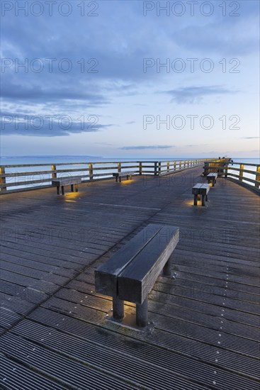 Seebrücke, Seebad Binz, Island of Rügen, Mecklenburg-Vorpommern, Germany, Europe