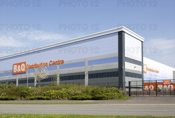 B&Q Distribution Centre, Stratton, Swindon, Wiltshire, England, UK